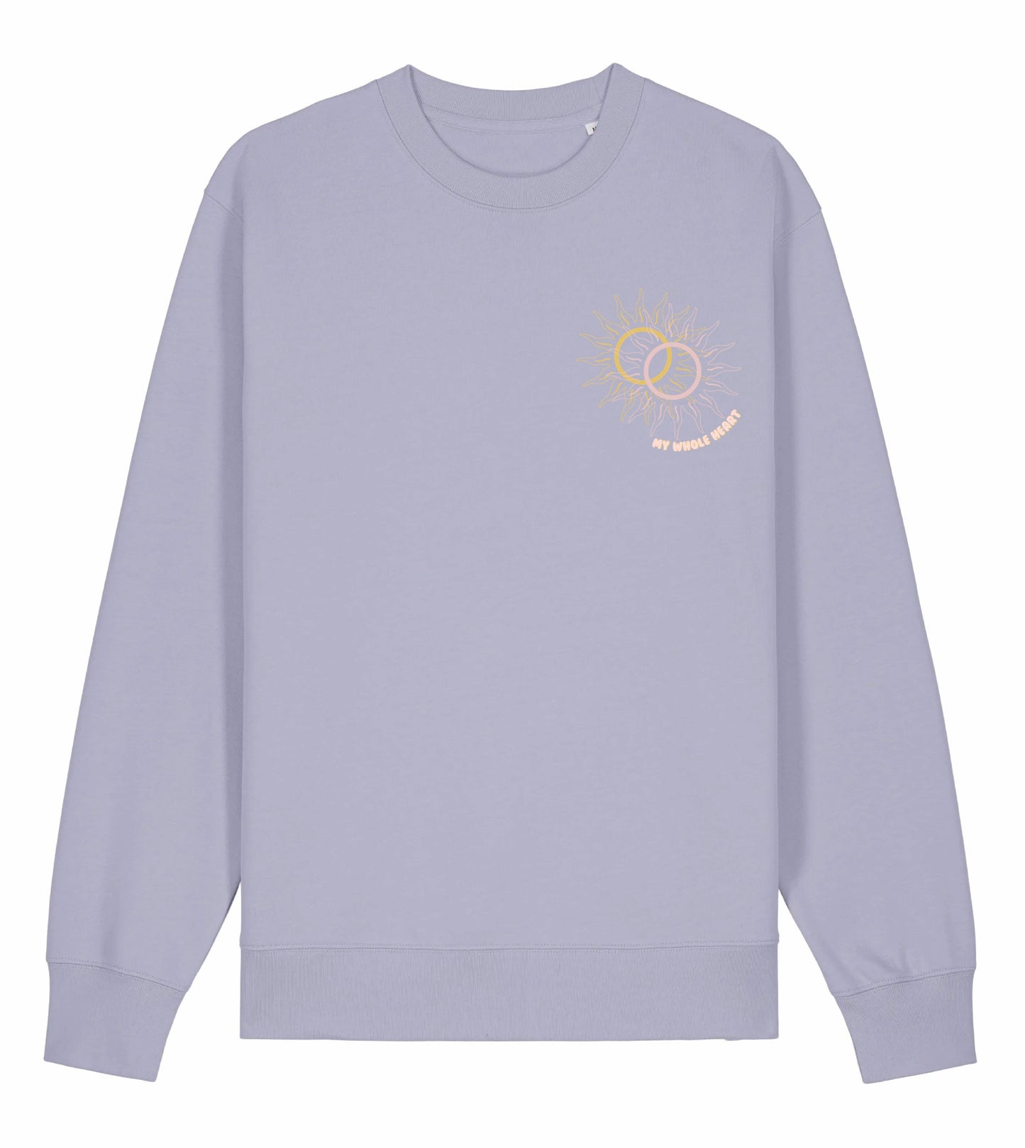 'She Is My World' - Adults Sweatshirt in Lavender